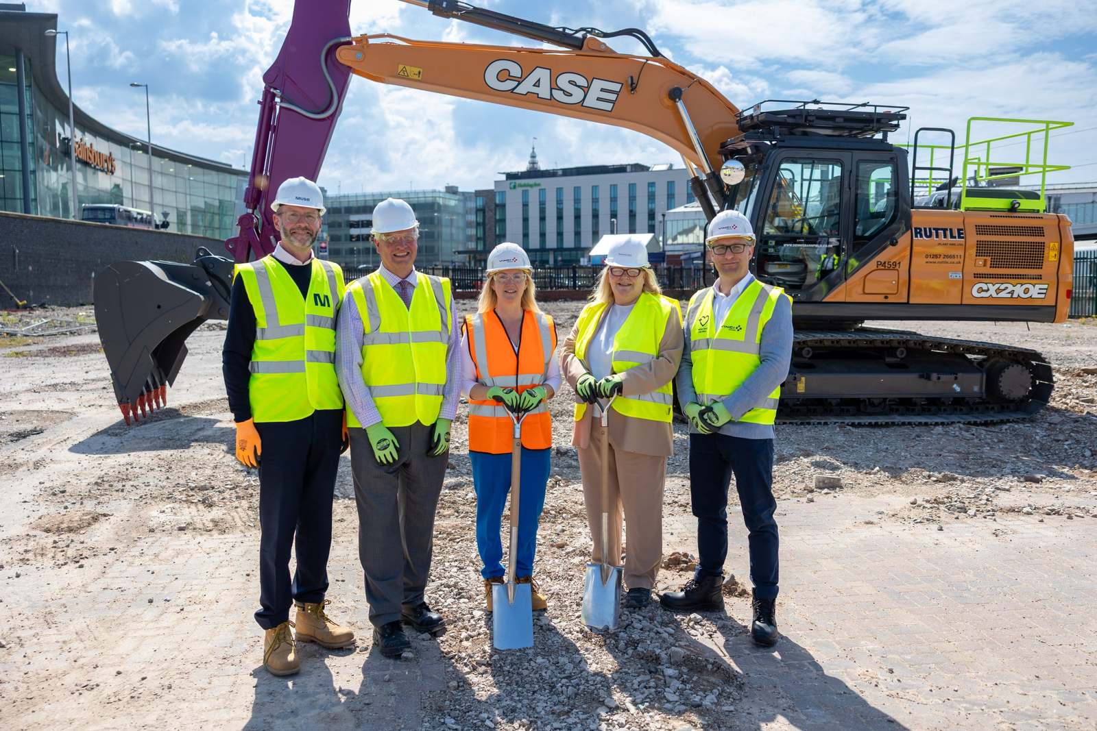 MOD office, Talbot Gateway: Ground breaking, construction starts (May 2025)